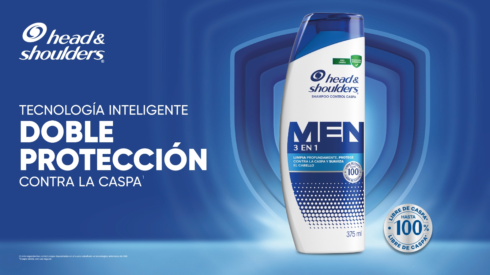 SHAMPOO HEAD & SHOULDERS MEN 3 EN 1 Lifestyle 1