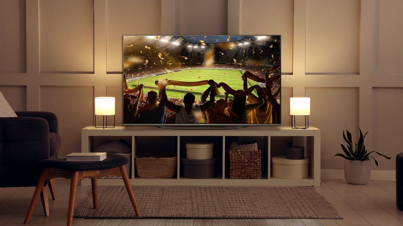 TV NOBLEX BLACK SERIES 55"  GOOGLE TV 4K Lifestyle